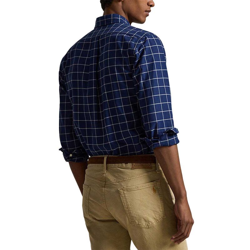 Polo Ralph Lauren Custom Fit Windowpane Oxford Shirt image number 1